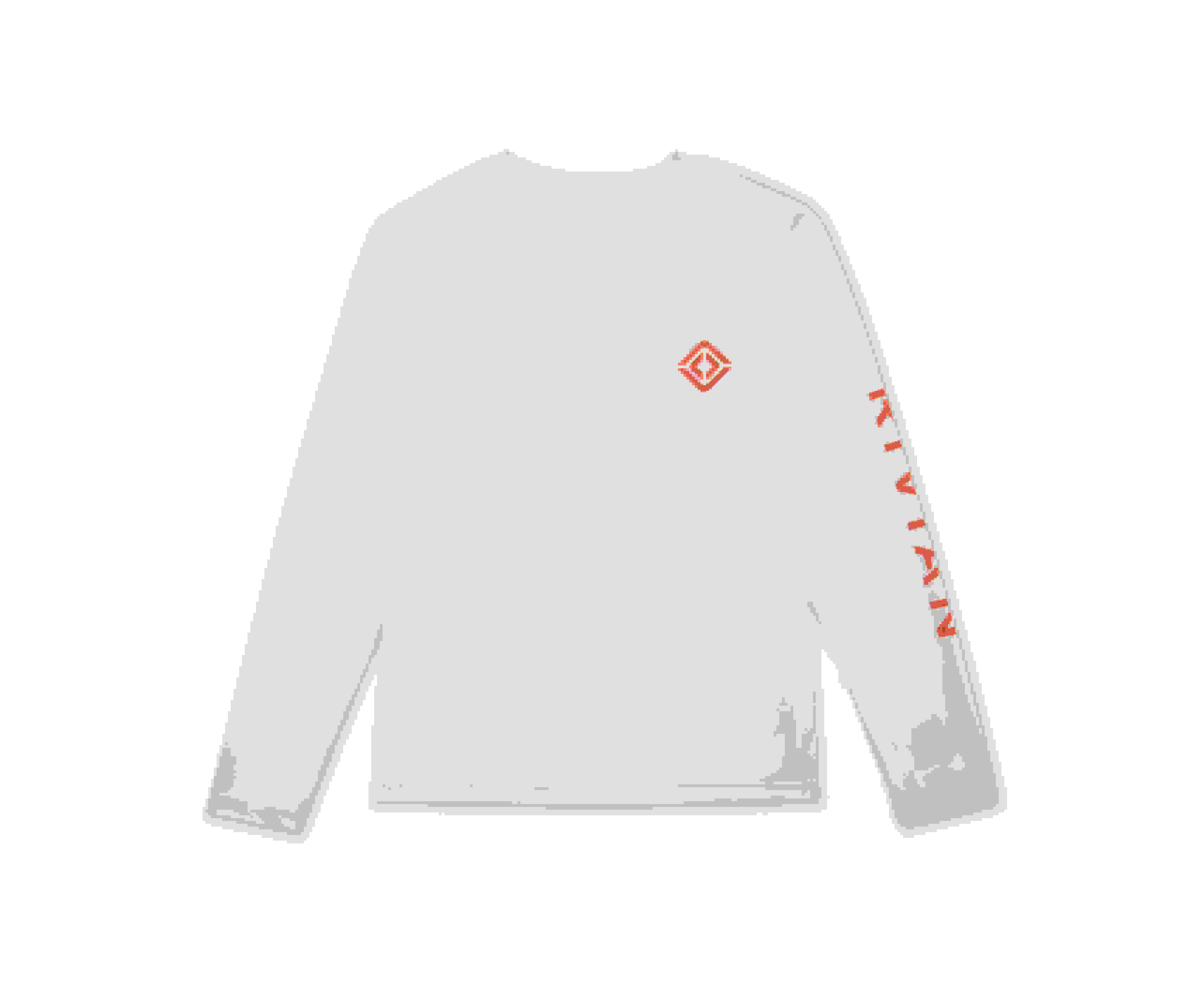 YORI SPORT ヨリスポーツ SS25 ICONGRAPHY LONG SLEEVE / WHT